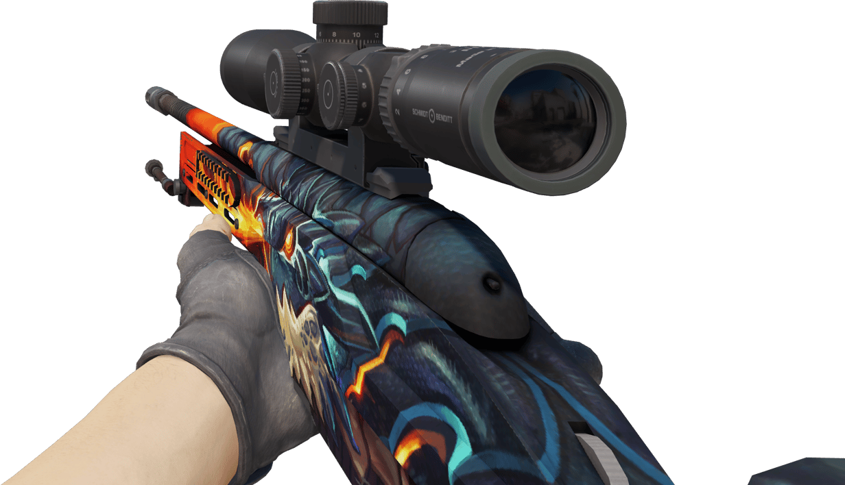 Preview image 3 of SSG 08 | Dragonfire (Minimal Wear)
