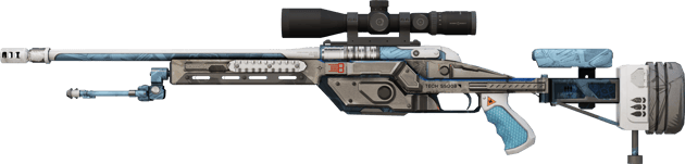 Preview image 1 of SSG 08 | Ghost Crusader (Minimal Wear)