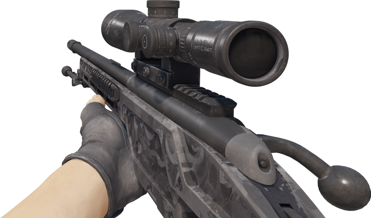 Preview image 3 of SSG 08 | Grey Smoke (Battle-Scarred)