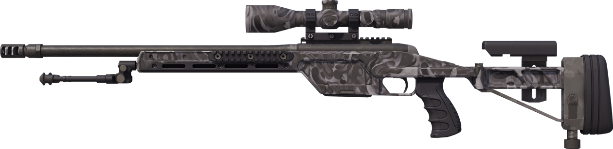 Preview image 1 of SSG 08 | Grey Smoke (Factory New)