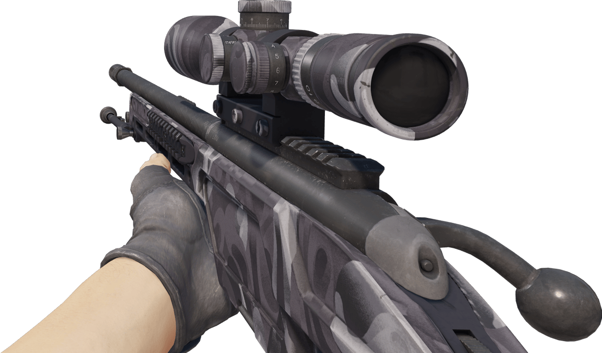 Preview image 3 of SSG 08 | Grey Smoke (Minimal Wear)