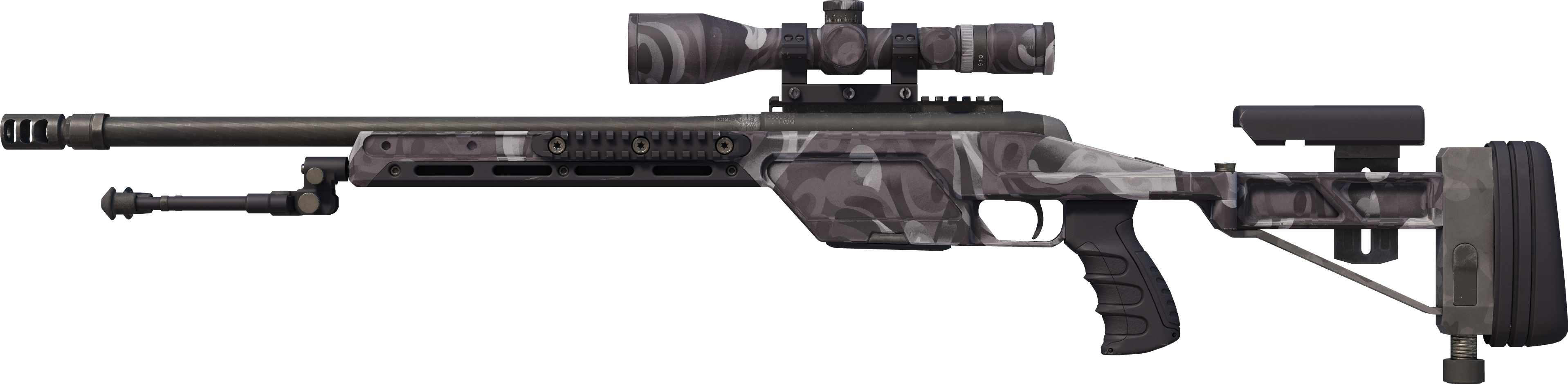 SSG 08 | Grey Smoke (Minimal Wear)