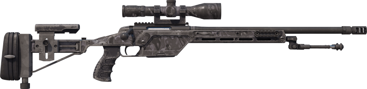 Preview image 2 of SSG 08 | Grey Smoke (Well-Worn)