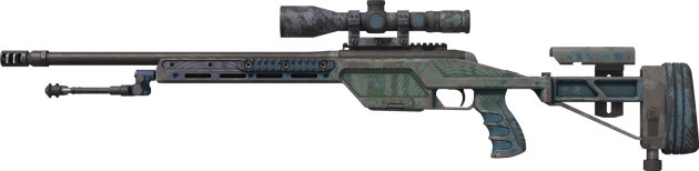 SSG 08 | Volutes en demi-teinte (Marquée par les combats)