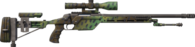 Preview image 2 of SSG 08 | Jungle Dashed (Minimal Wear)