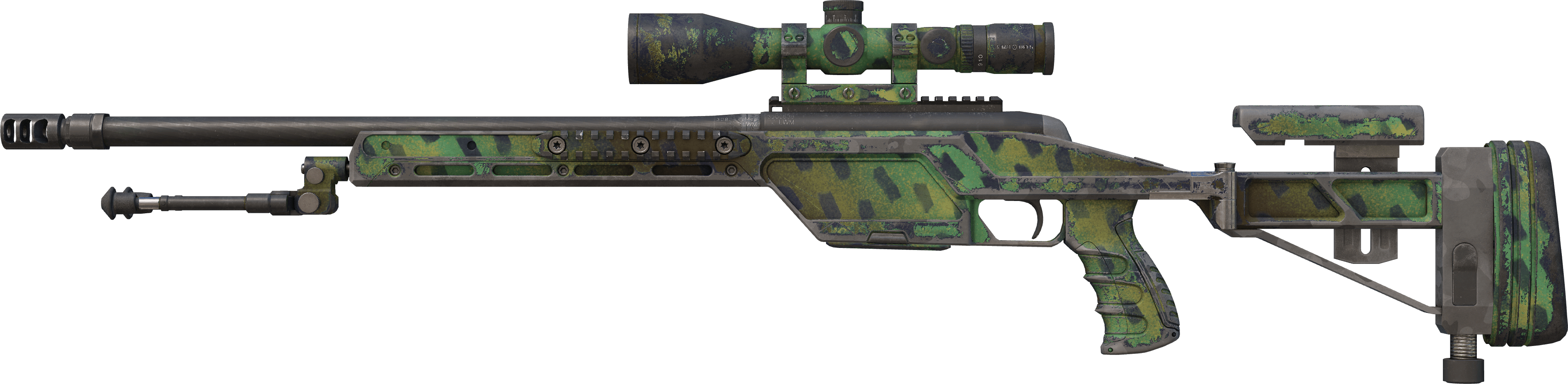 SSG 08 | Jungle Dashed (Well-Worn)