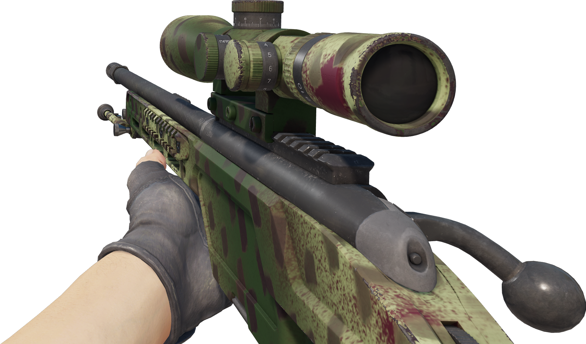 Preview image 4 of SSG 08 | Lichen Dashed (Factory New)