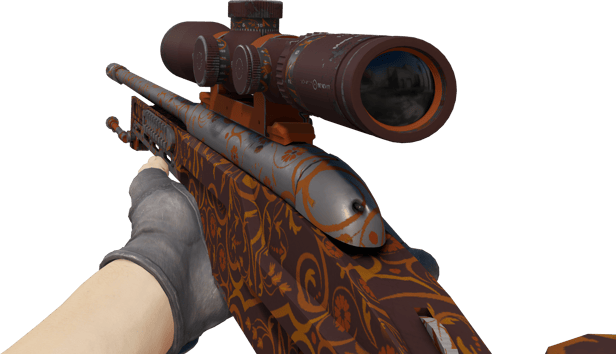 Preview image 3 of SSG 08 | Pomarańczowy filigran (lekkie zużycie)