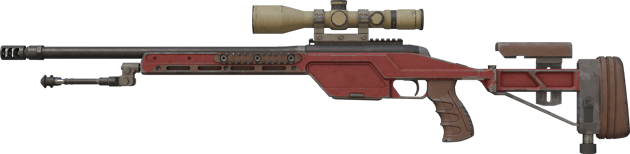 SSG 08 | Red Stone (Segnato dalle battaglie)