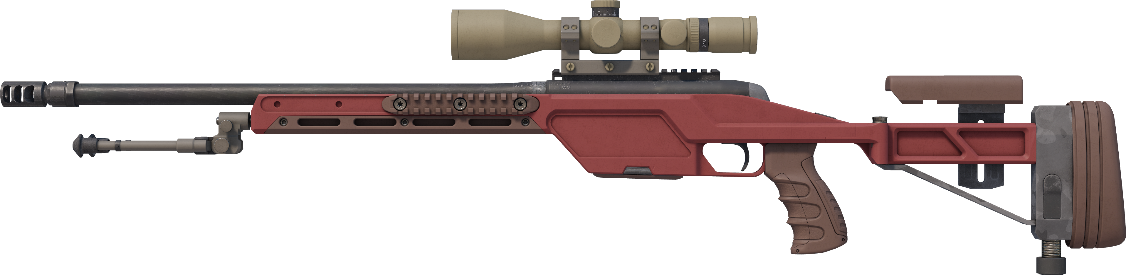 SSG 08 | Red Stone (Factory New)