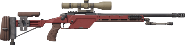 Preview image 2 of SSG 08 | Red Stone (Field-Tested)