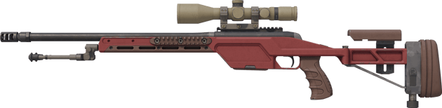 SSG 08 | Red Stone (Field-Tested)