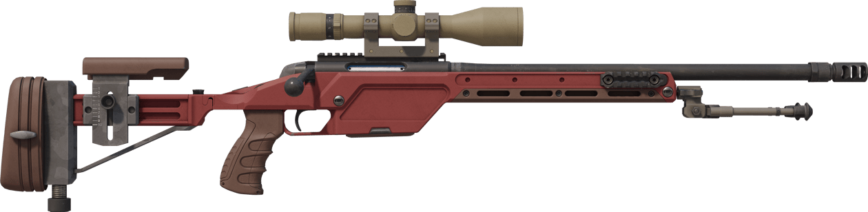 Preview image 2 of SSG 08 | Red Stone (Com Pouco Uso)