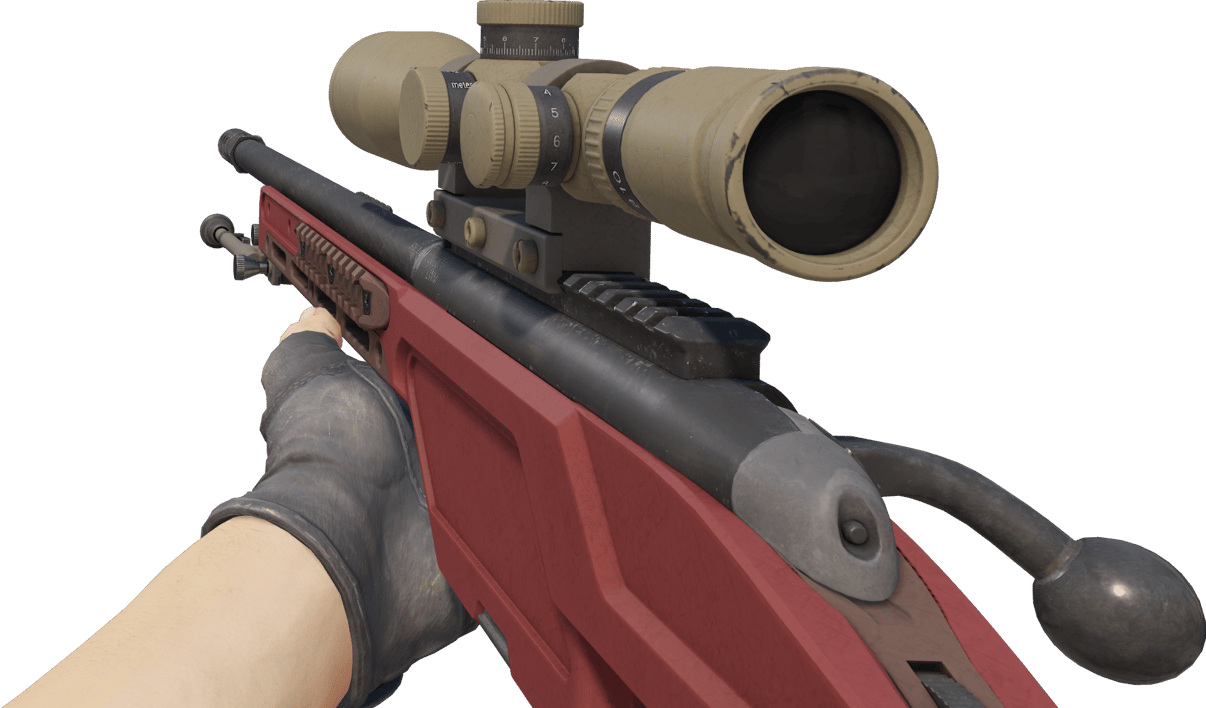 Preview image 3 of SSG 08 | Red Stone (Com Pouco Uso)