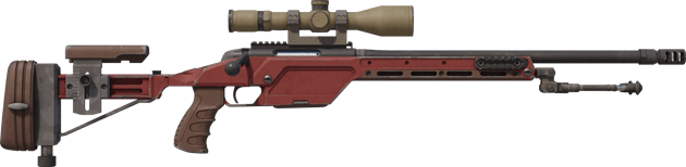 Preview image 2 of SSG 08 | Red Stone (Well-Worn)