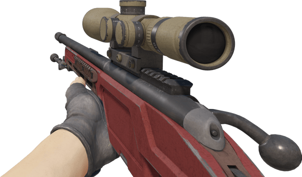 Preview image 3 of SSG 08 | Red Stone (Well-Worn)