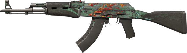 StatTrak™ AK-47 | 深海复仇 (战痕累累)