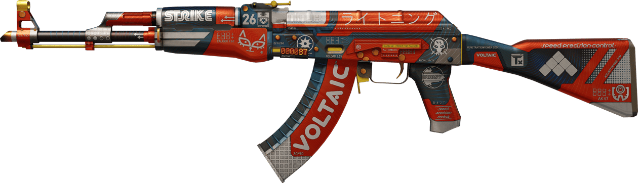 Preview image 1 of StatTrak™ AK-47 | 血腥运动 (略有磨损)