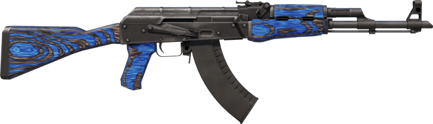 Preview image 2 of StatTrak™ AK-47 | Sininen laminaatti (Suoraan tehtaalta)