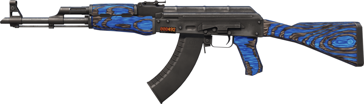 Preview image 1 of StatTrak™ AK-47 | Sininen laminaatti (Suoraan tehtaalta)