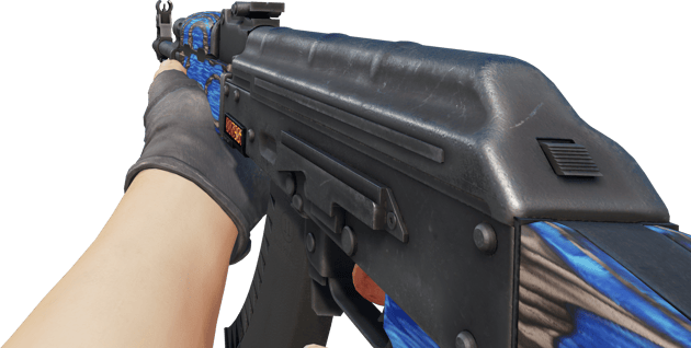 Preview image 3 of StatTrak™ AK-47 | Sininen laminaatti (Käytössä kokeiltu)