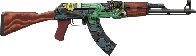 Preview image 2 of StatTrak™ AK-47 | Tulikäärme (Vähän käytetty)