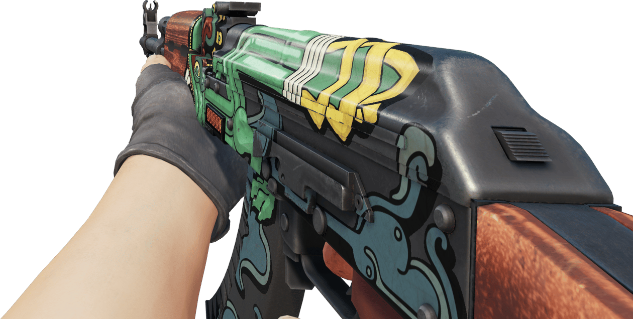 Preview image 3 of StatTrak™ AK-47 | Fire Serpent (Usura minima)