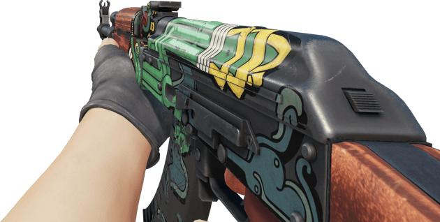 Preview image 3 of StatTrak™ AK-47 | Serpent de feu (Usée)