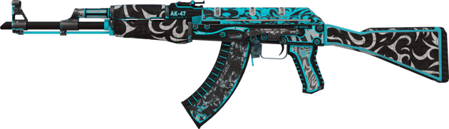 StatTrak™ AK-47 | Mglisty front (po ciężkich walkach)