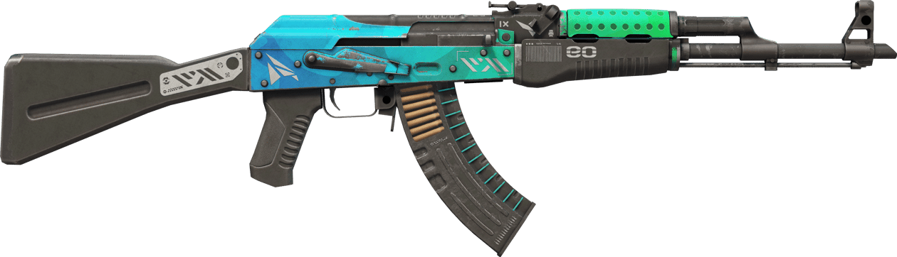 Preview image 2 of StatTrak™ AK-47 | 可燃冰 (战痕累累)