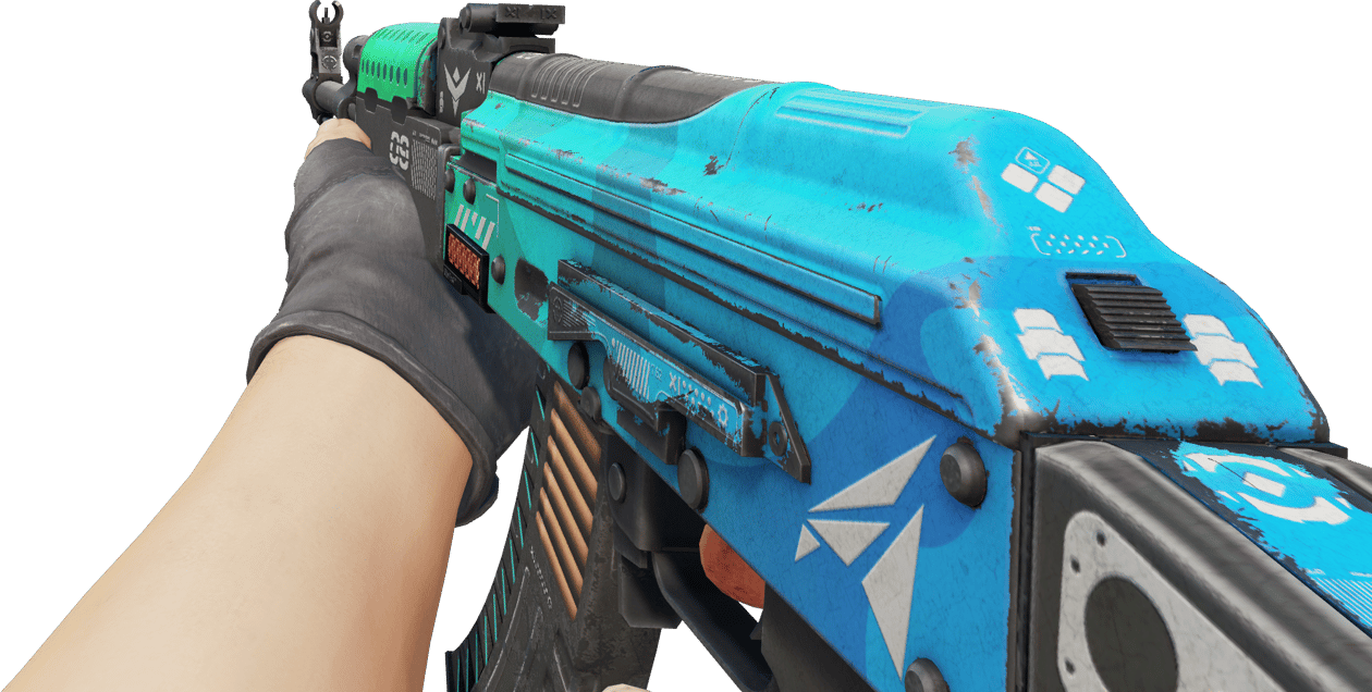 Preview image 3 of StatTrak™ AK-47 | 可燃冰 (战痕累累)