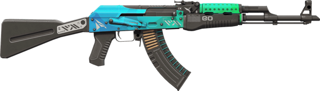 Preview image 2 of StatTrak™ AK-47 | Buz Kaplamalı (Az Aşınmış)