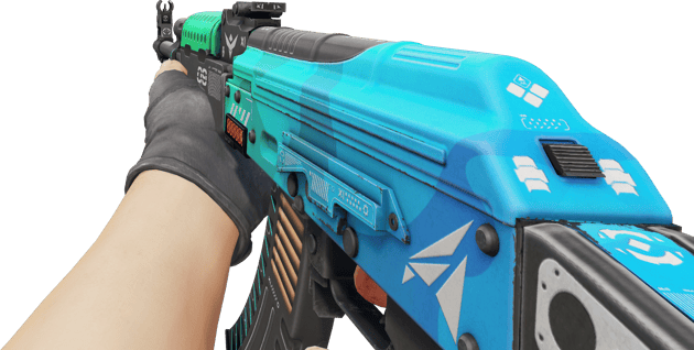 Preview image 3 of StatTrak™ AK-47 | Buz Kaplamalı (Az Aşınmış)