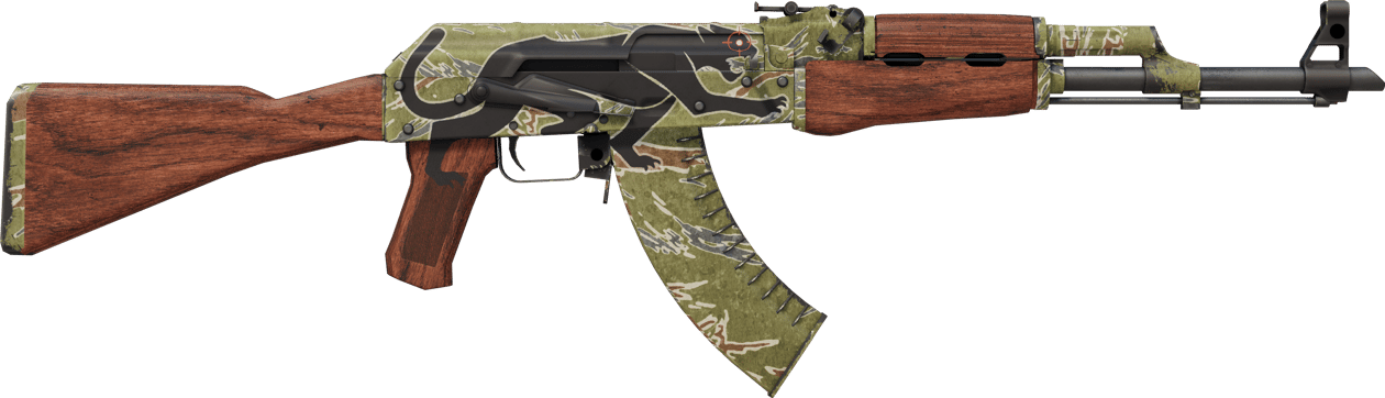 Preview image 2 of StatTrak™ AK-47 | Jaguar (Testée sur le terrain)