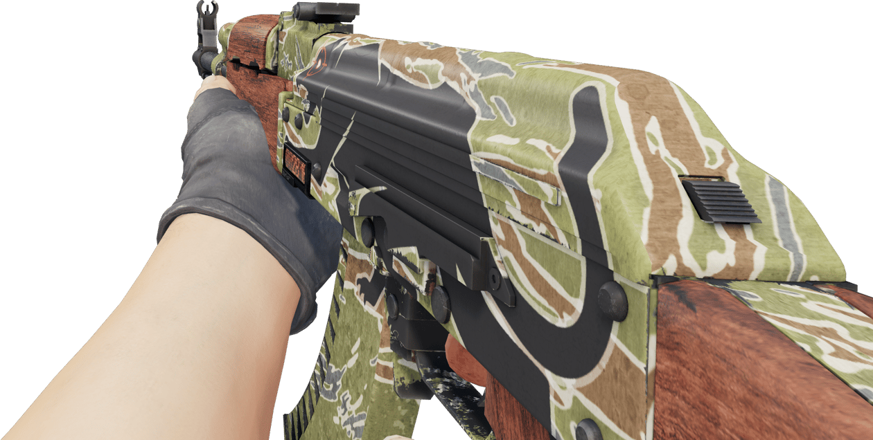 Preview image 3 of StatTrak™ AK-47 | Jaguar (Très peu usée)