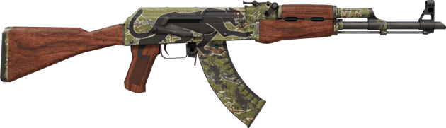 Preview image 2 of StatTrak™ AK-47 | Jaguar (Eskimiş)