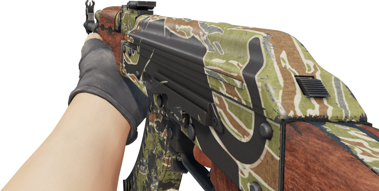 Preview image 3 of StatTrak™ AK-47 | 재규어 (꽤 닳은)