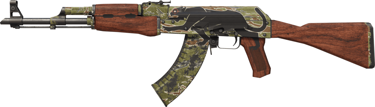 Preview image 1 of StatTrak™ AK-47 | 재규어 (꽤 닳은)
