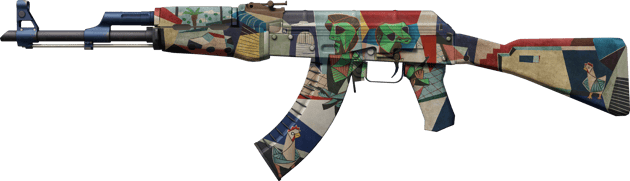 StatTrak™ AK-47 | Leet Museo (Battle-Scarred)