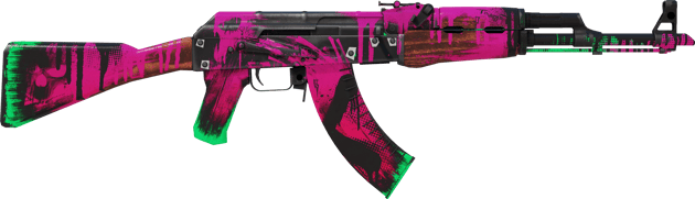 Preview image 2 of StatTrak™ AK-47 | Neon Revolution (実地試験済み)