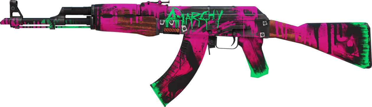 Preview image 1 of StatTrak™ AK-47 | Neonowa rewolucja (po testach bojowych)