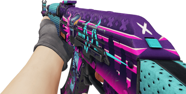 Preview image 3 of StatTrak™ AK-47 | Neonkiitäjä (Reissussa rähjääntynyt)