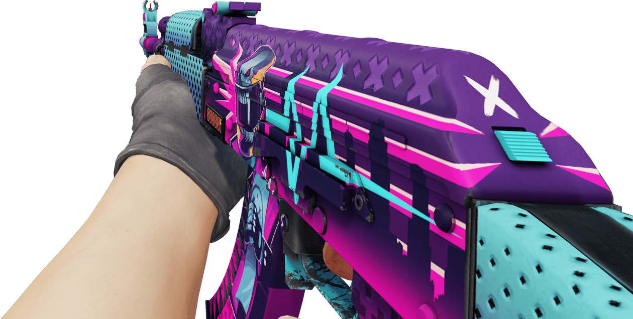 Preview image 3 of StatTrak™ AK-47 | 霓虹骑士 (略有磨损)