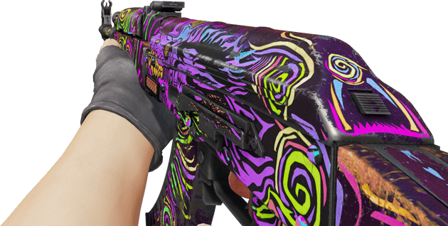 Preview image 3 of StatTrak™ AK-47 | Nightwish (戦いで傷ついた)