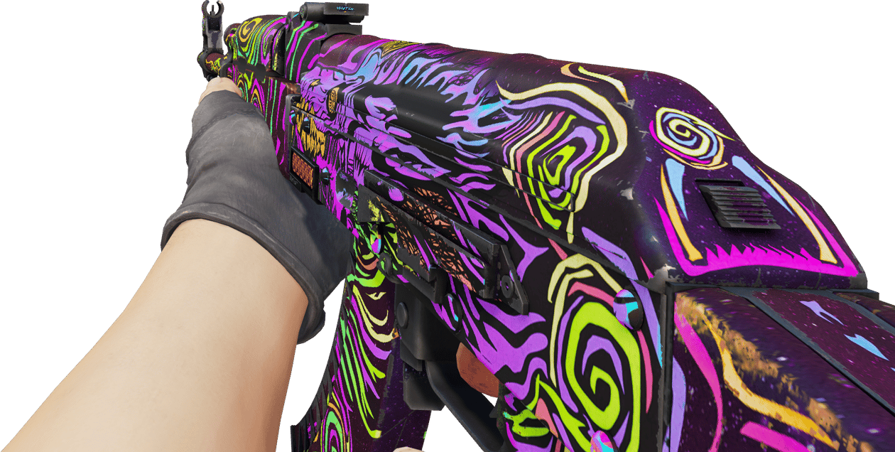 Preview image 3 of StatTrak™ AK-47 | 黑夜迷願 (戰場實測)