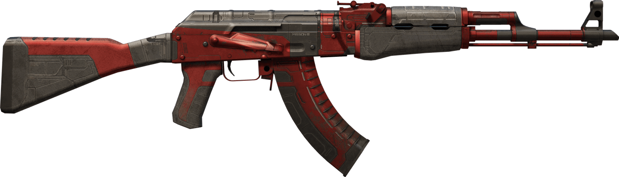 Preview image 2 of StatTrak™ AK-47 | 轨道 Mk01 (破损不堪)