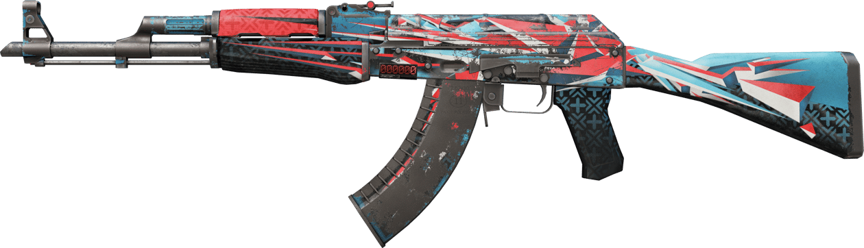 Preview image 1 of StatTrak™ AK-47 | Complexe géométrique (Marquée par les combats)