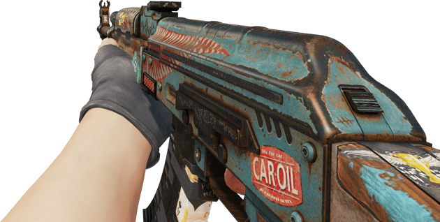 Preview image 3 of StatTrak™ AK-47 | 复古浪潮 (战痕累累)