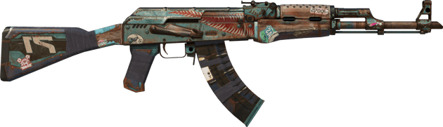Preview image 2 of StatTrak™ AK-47 | Rat Rod (Consumato)