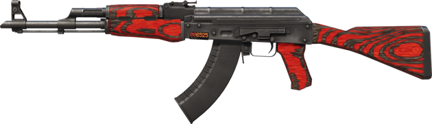 StatTrak™ AK-47 | Red Laminate (Testato sul campo)